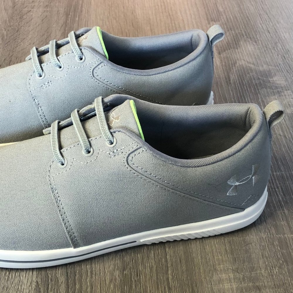 Under Armour Mens Street Encounter (Grey & Neon Green) Size 9